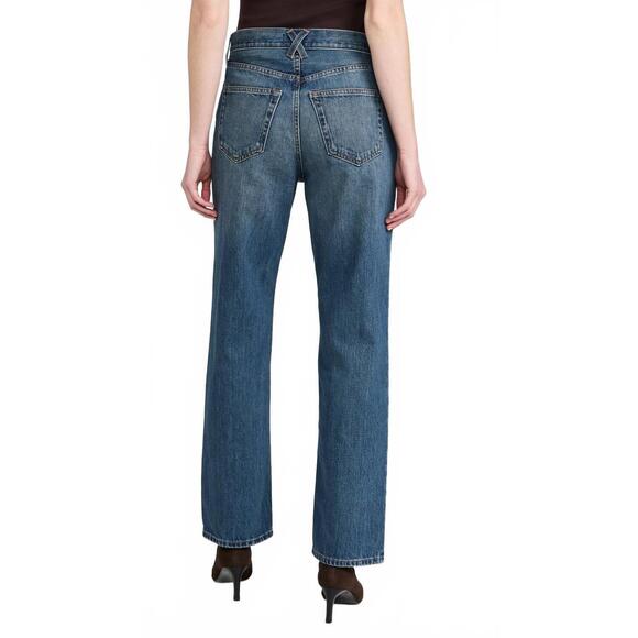 NEW ALEX MILL the bev relaxed jean in vintage dark indigo - Picture 4 of 5